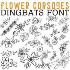 cg flower corsages dingbats