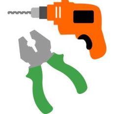 pliers and drill