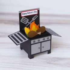 box card grill father's day