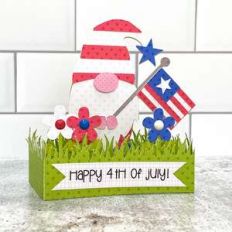 box card gnome 4th of july