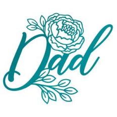 floral father’s day design