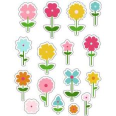 ml growing flowers stickers
