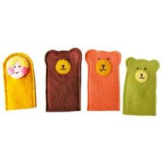 goldilocks and the three bears finger puppets