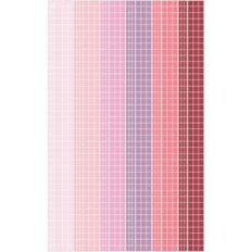 garden pinks grid washi sticker border planner tape