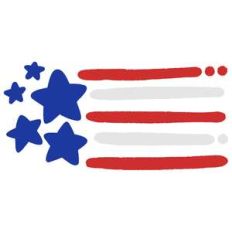 simple stars and stripes flag