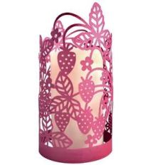 strawberry papercut lantern