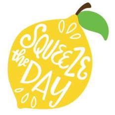 squeeze the day lemon