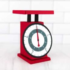 3d vintage kitchen scale