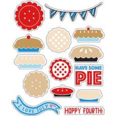 ml 4th of july pie stickers