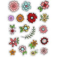 ml flower power stickers