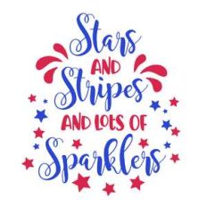 lots of sparklers phrase