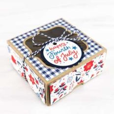 cookie box 4th of july