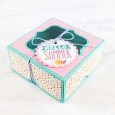 cookie box hello summer