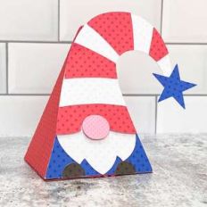gnome pyramid box 4th of july