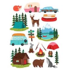 camping stickers
