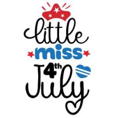 little miss 4th july