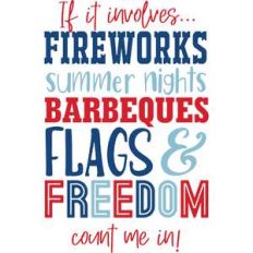 4th of july words