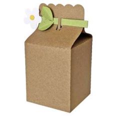 milk carton flower slit closure