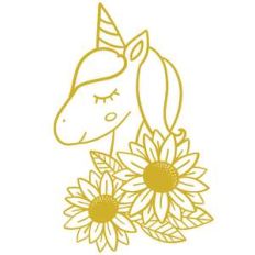 sunflower unicorn