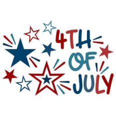 4th of july stars