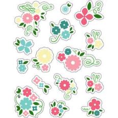 ml floral sprays stickers