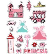 ml princess pretty stickers