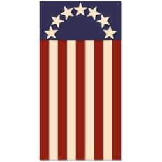 flag colonial stylized