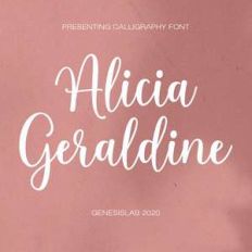 alicia geraldine