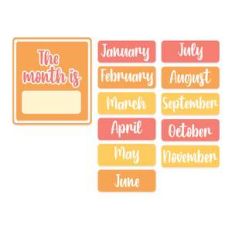 months kids activity board planner