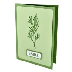 rosemary smile stencil card