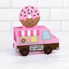 5x7 box card donut truck