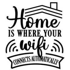 home wifi connects automatically