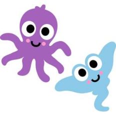 octopus and ray