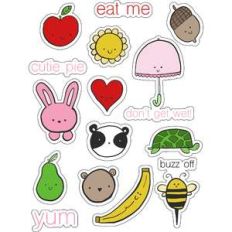 ml little friends faces stickers
