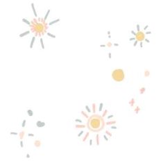 color abstract spark