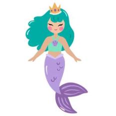mermaid with crown