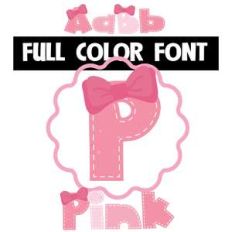 baby pink monogram