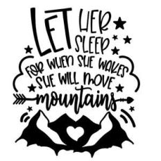 let her sleep