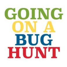 going on a bug hunt