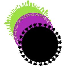 halloween doilies