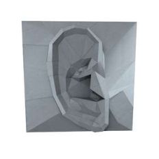 lowpoly hearing sense