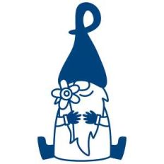 gnome holding a flower