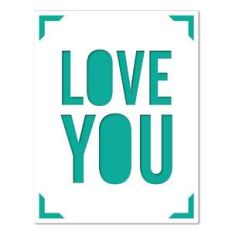a2 insert card love you