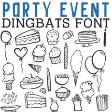 cg party event dingbat