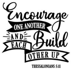 encourage each other build each other up