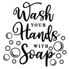 wash your hands with soap