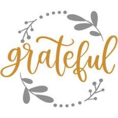 grateful leaf wreath
