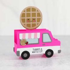 5x7 box card waffle truck
