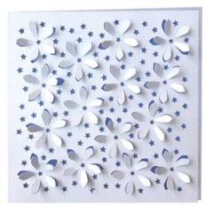 star flower 3d card
