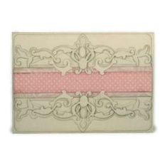 card flourish leaf bands 5x7